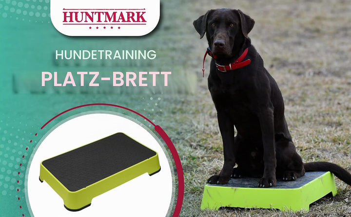 HUNTMARK Hundetraining-Platzbrett – langlebige Jagdhund-Trainingsplattform – rutschfeste Oberfläche