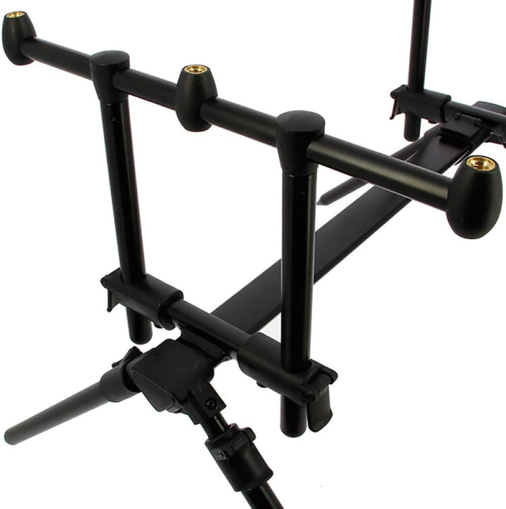 G8DS Voll Einstellbarer 3-Ruten Pod, robust, ideal für Unterwegs, Outdoor, Freizeit, Camping, Angeln