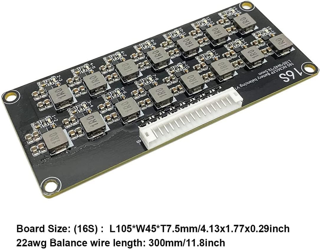 TECNOIOT 1 STÜCKE 16 S 1,2 A Li-Ion Lifepo4 Lithium Batterie Aktiver Equalizer Balancer Induktives B