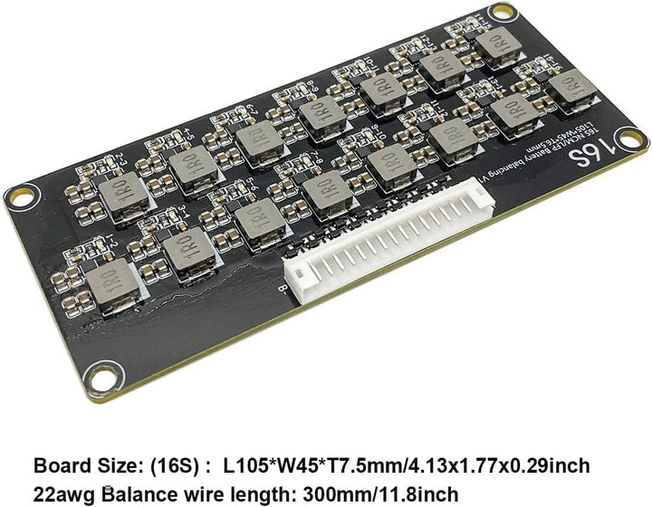TECNOIOT 1 STÜCKE 16 S 1,2 A Li-Ion Lifepo4 Lithium Batterie Aktiver Equalizer Balancer Induktives B