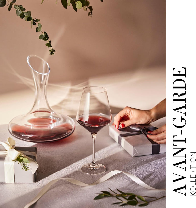KROSNO Wein-Dekanter Wein-Karaffe | 1500 ML | Set von 1 | Vinoteca Kollektion | Rotwein Dekantierer
