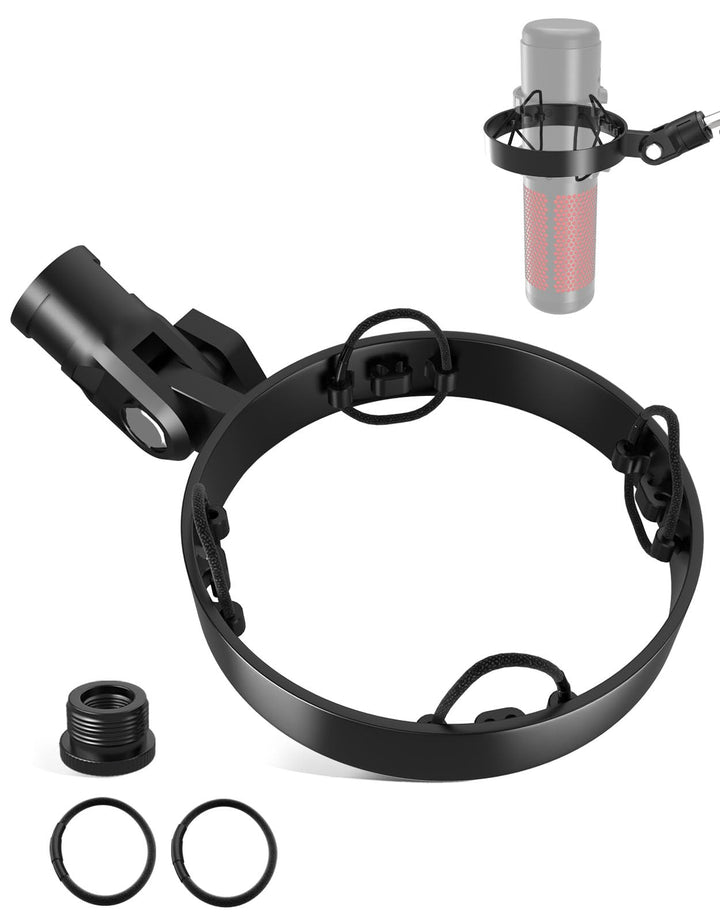 [Speziell für HyperX Quadcast-Mikrofonständer Shock Mount Mikrofonständer Reduziert Vibrations], Sto