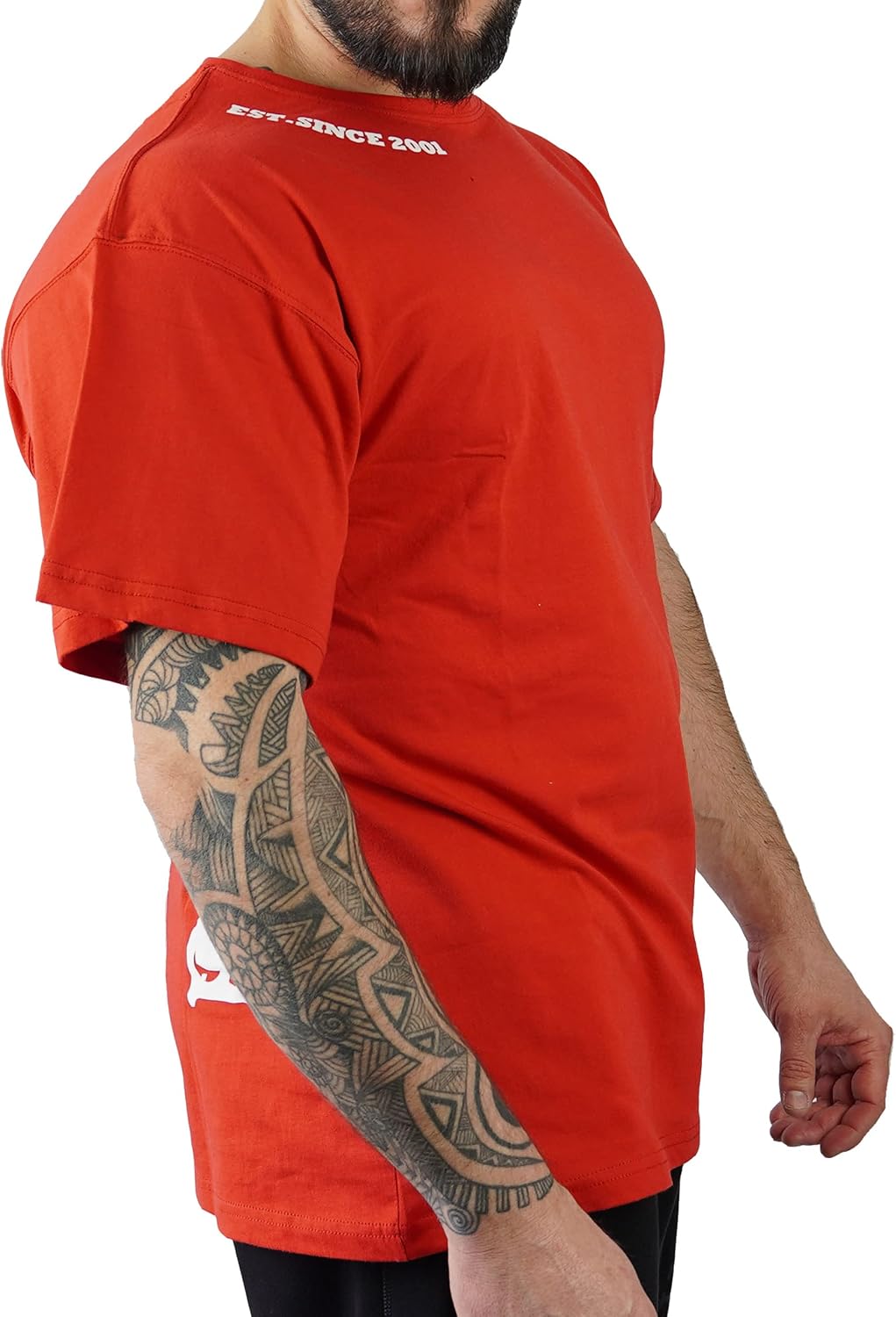 Brachial Premium Herren T-Shirt Gym Loose-Fit - für Freizeit Bodybuilding Workout Gym Kraftsport Fit