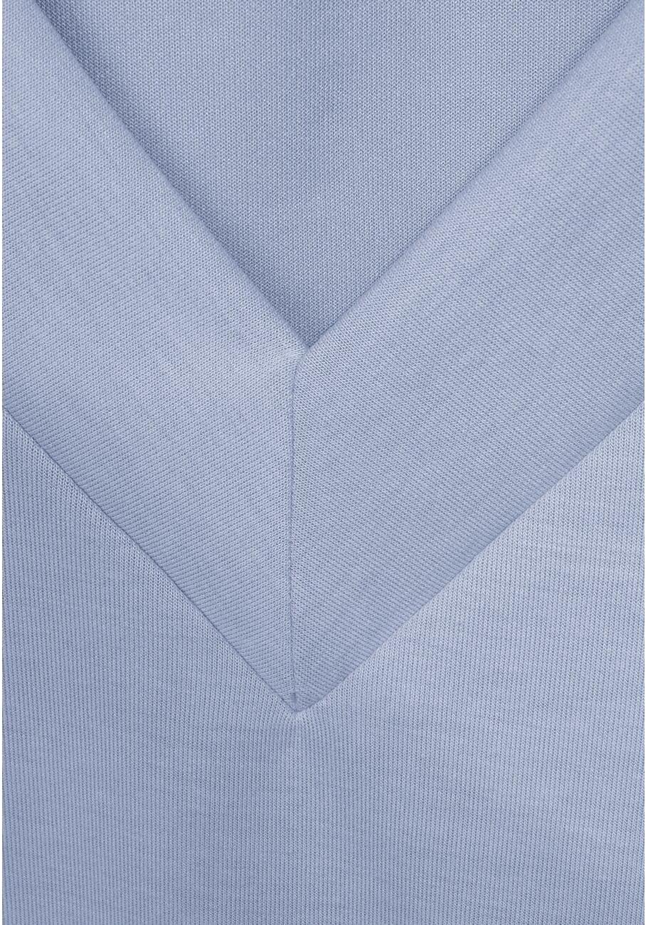 Street One Damen T-Shirt V-Ausschnitt 36 Mid Sunny Blue, 36 Mid Sunny Blue