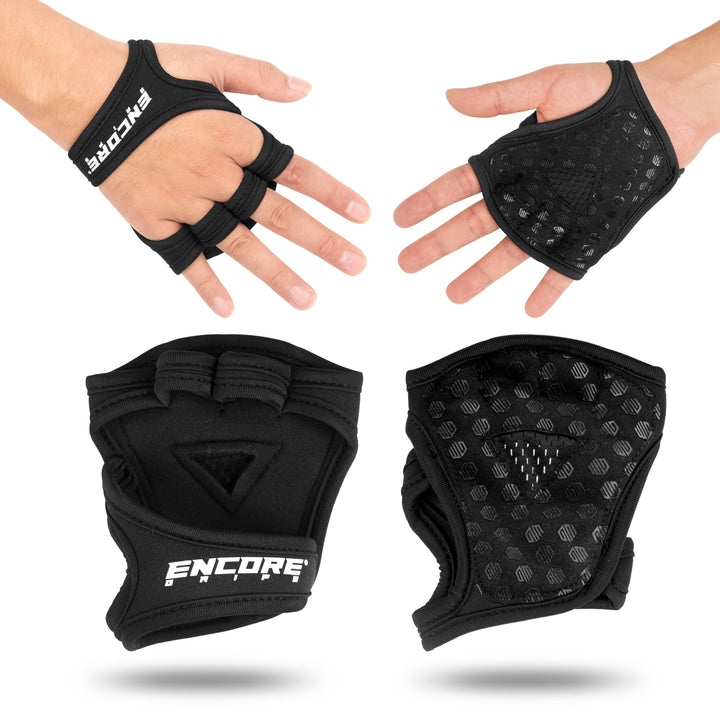 Griffpolster Kraftsport – Griffhilfen & Grip Pads für Krafttraining, Bodybuilding & Klimmzüge, Neopr