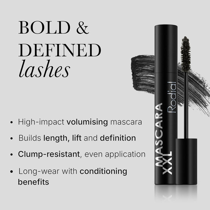 Rodial Glamolash Mascara, XXl, black, 1er Pack (1 x 13 ml), Unscented XXI Black, XXI Black