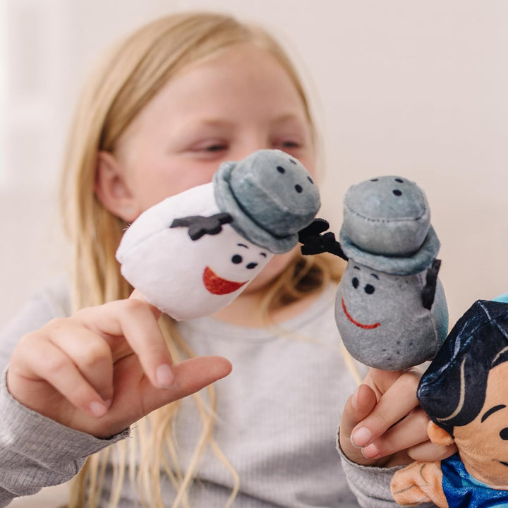Melissa & Doug Blue's Clues & You! Hand- & Fingerpuppen (5 Teile) 33013 Mehrfarbig, Blue's Clue