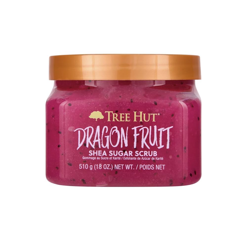 Tree Hut Körperpeeling (2 Stück) – Drachenfrucht und tropische Mango, je 18 Unzen