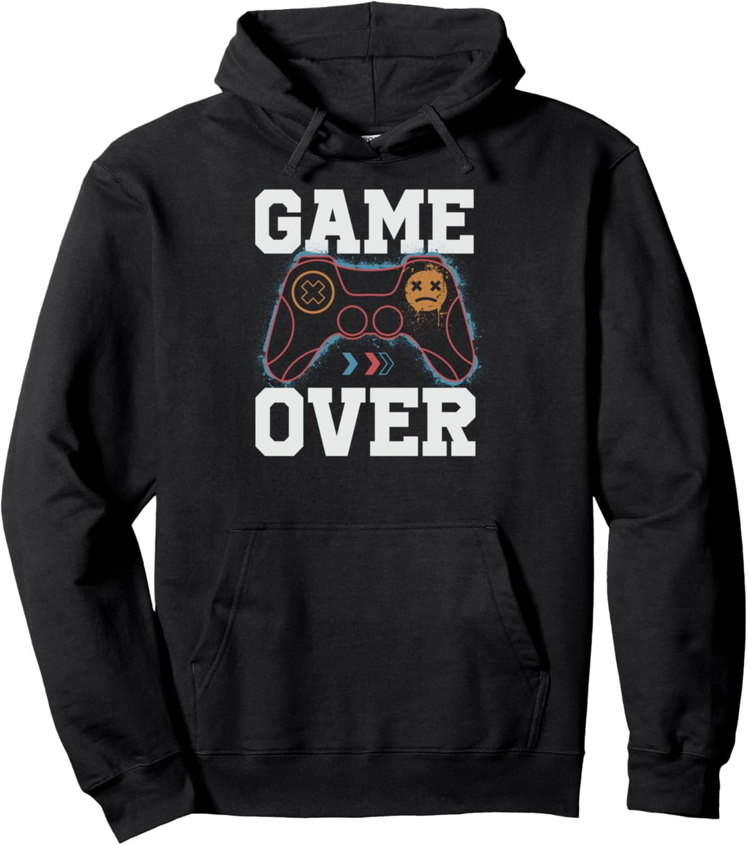 Game Over - Video Gamer Pullover Hoodie