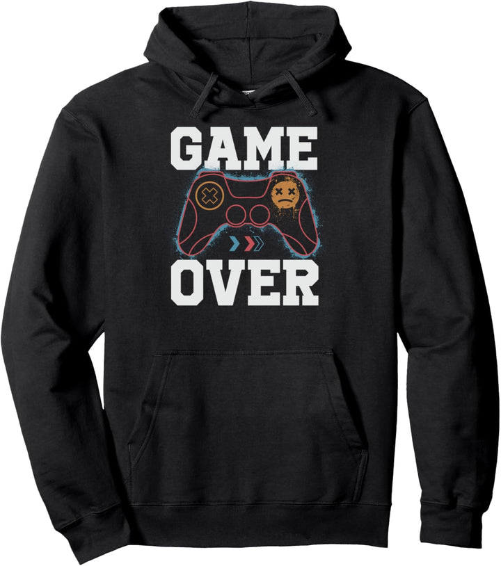 Game Over - Video Gamer Pullover Hoodie