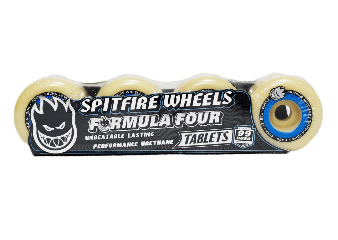Spitfire Formula Four Tablet 99 Skateboard Wheel Natürlich 55 mm, Natürlich 55 mm