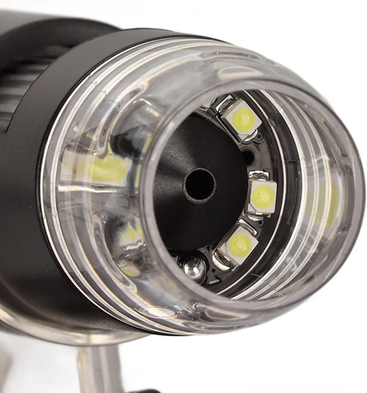 Digitales Mikroskop, 1600-fache Vergrösserung der HD-Auflösung, Tragbares Handmikroskop, 8 LED-Leuch