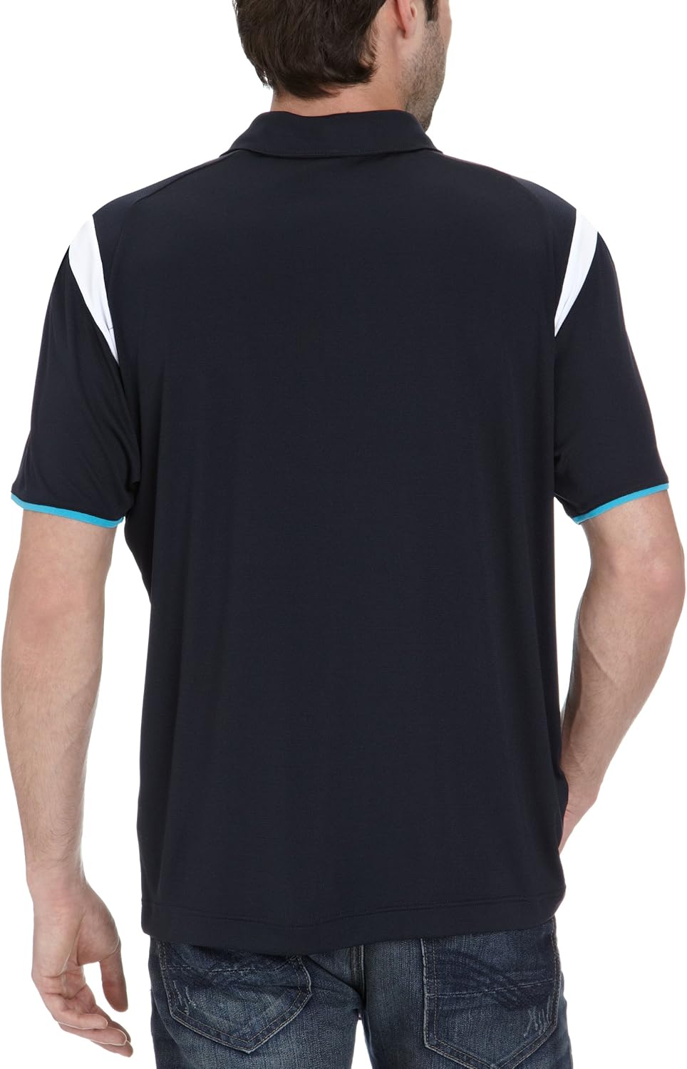 Lotto Sport Herren Polo Short Sleeve Trail XL Deep Navy/White, XL Deep Navy/White