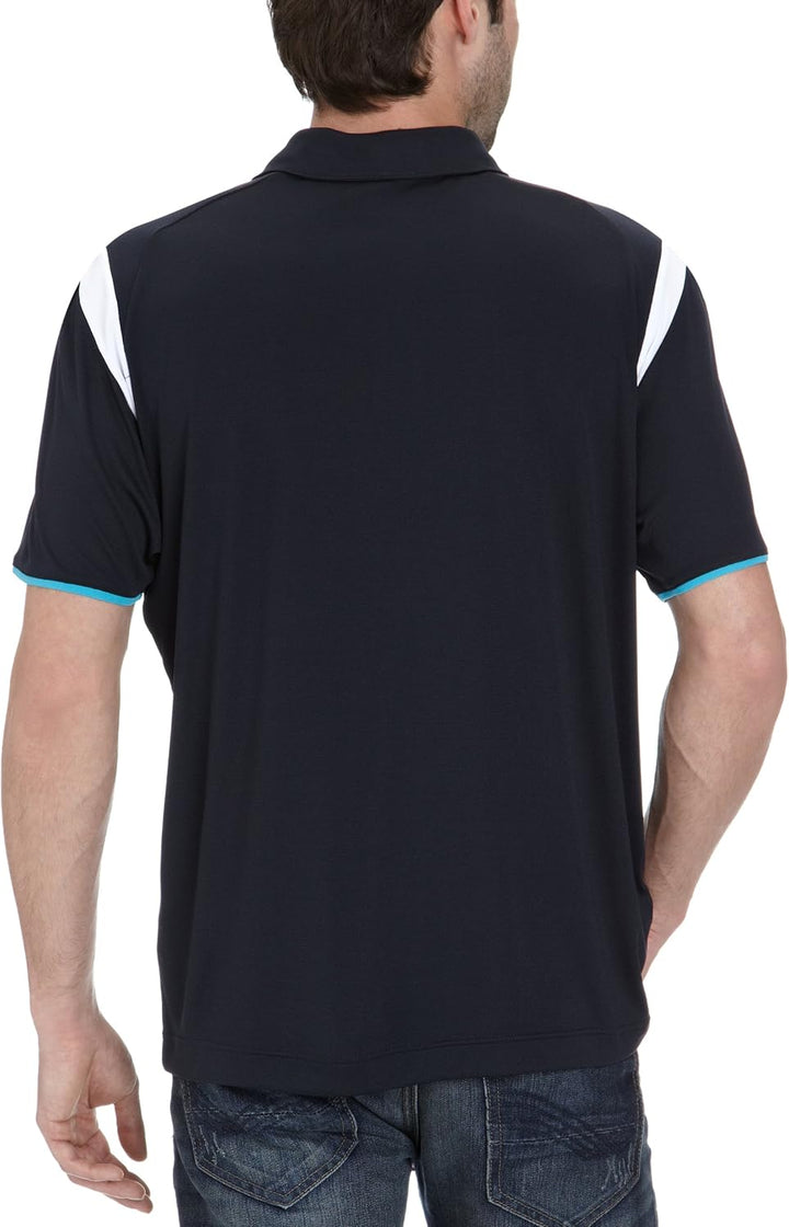 Lotto Sport Herren Polo Short Sleeve Trail XL Deep Navy/White, XL Deep Navy/White