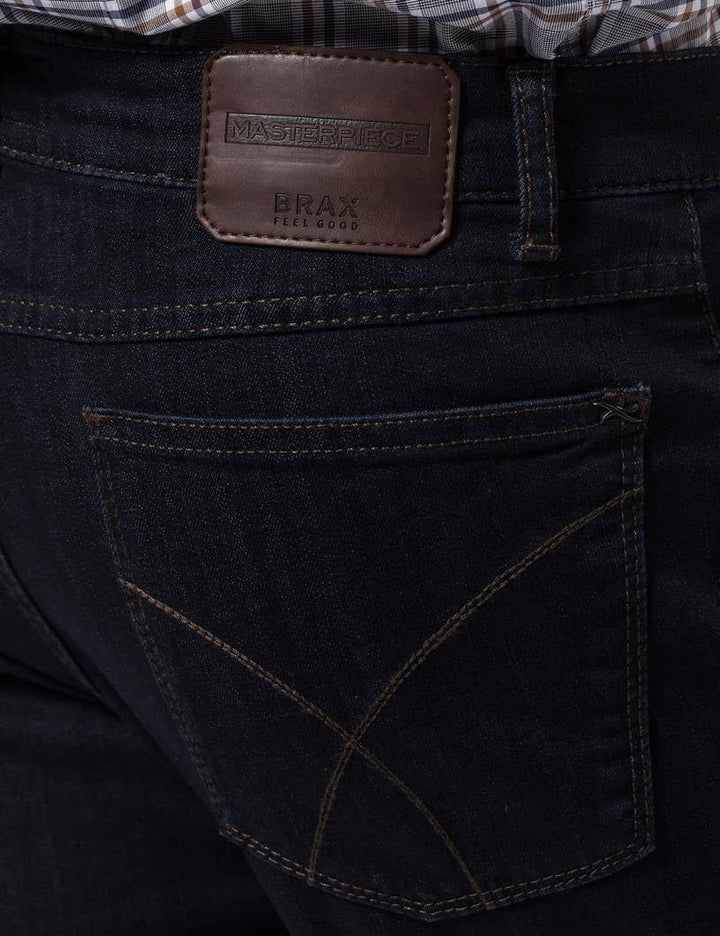 BRAX Herren Style Cooper Denim Masterpiece Jeans 30W / 32L Dark Blue, 30W / 32L Dark Blue