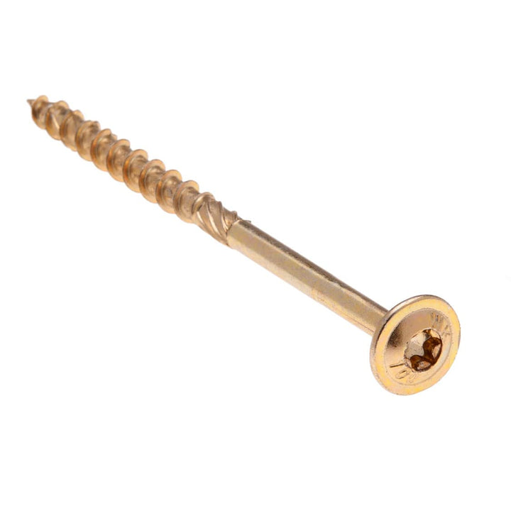 Holzschrauben von Keple 8 mm x 60 mm selbstschneidende Torx-Schrauben für Holz Bahnschwellen Schraub