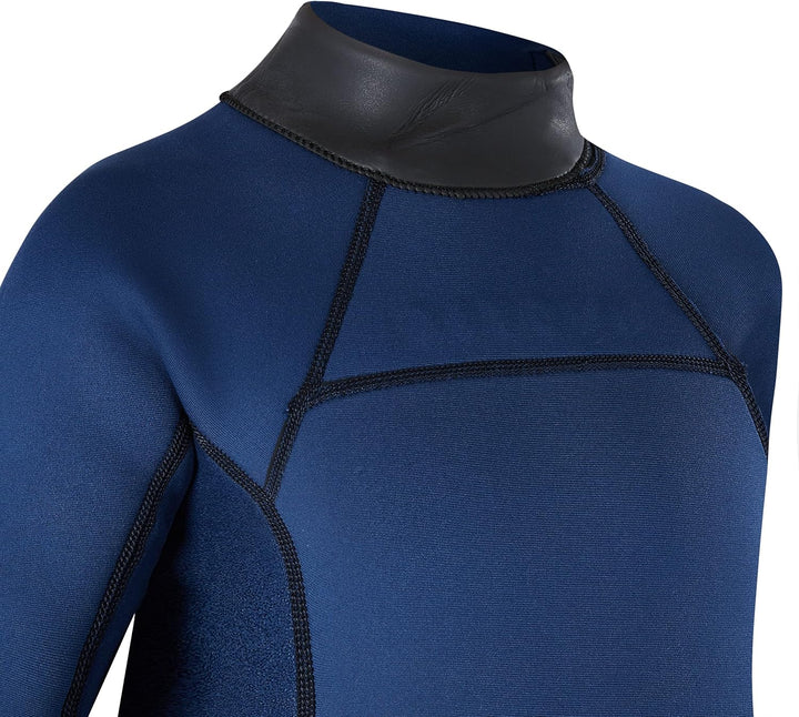 Mystic Watersports - Surf Kitesurf & Windsurfing Junior Star 3/2mm Back Zip Shorty Neoprenanzug - Na