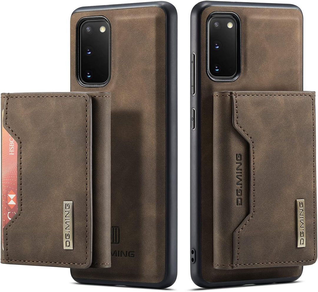 UDBKKDX 2 in 1 Handyhülle für Samsung Galaxy S22 Ultra, abnehmbare Brieftasche und magnetische Adsor