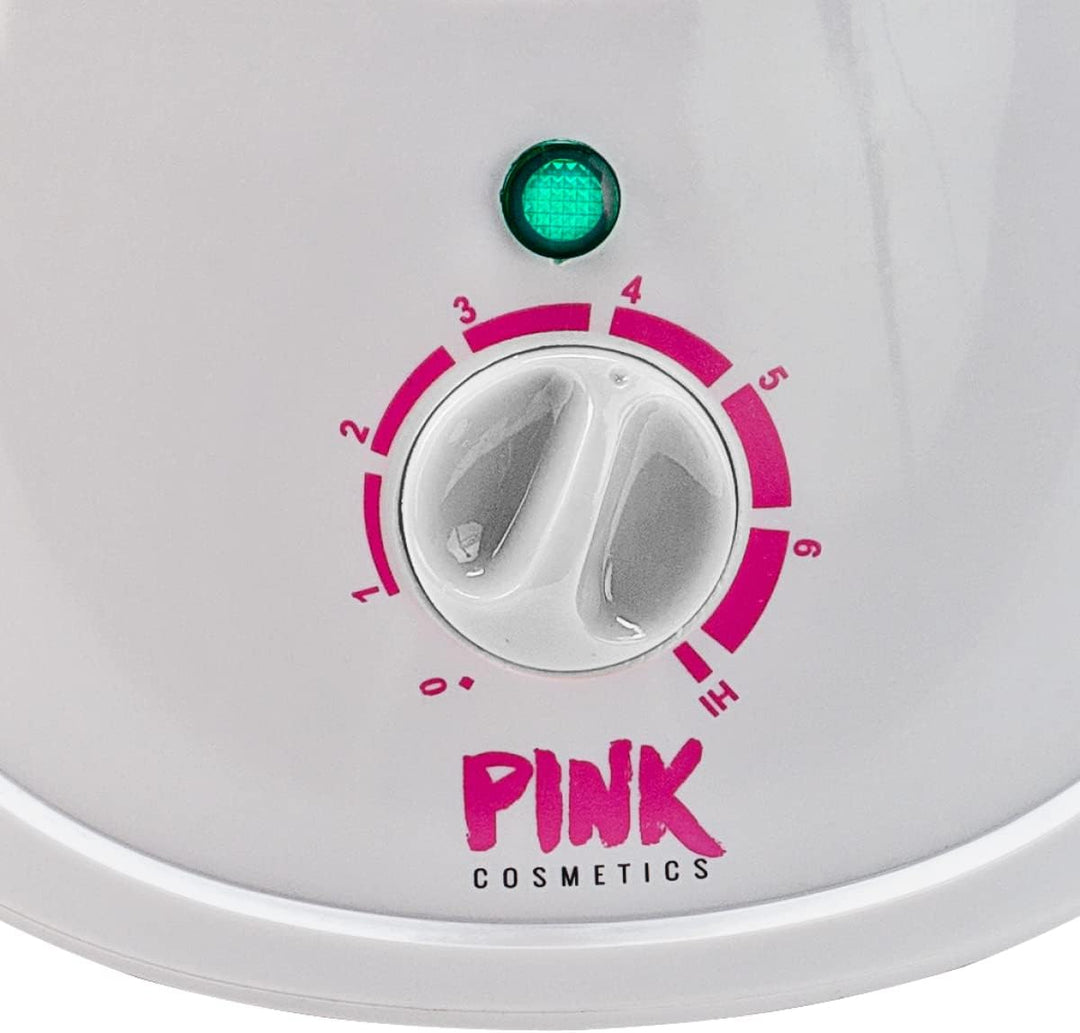 PINK Depilatory Heater Professional Edition 450 ml – Handliches Erwärmungsgerät für alle Enthaarungs