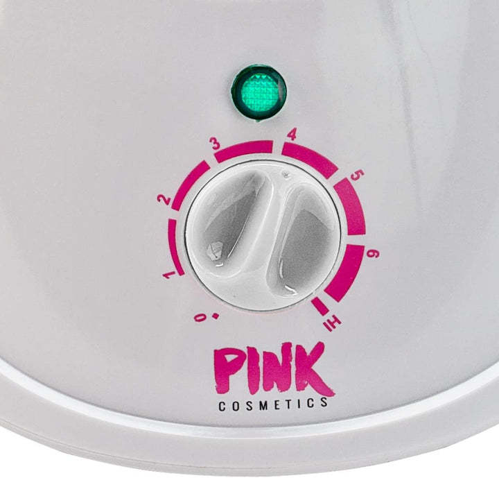 PINK Depilatory Heater Professional Edition 450 ml – Handliches Erwärmungsgerät für alle Enthaarungs