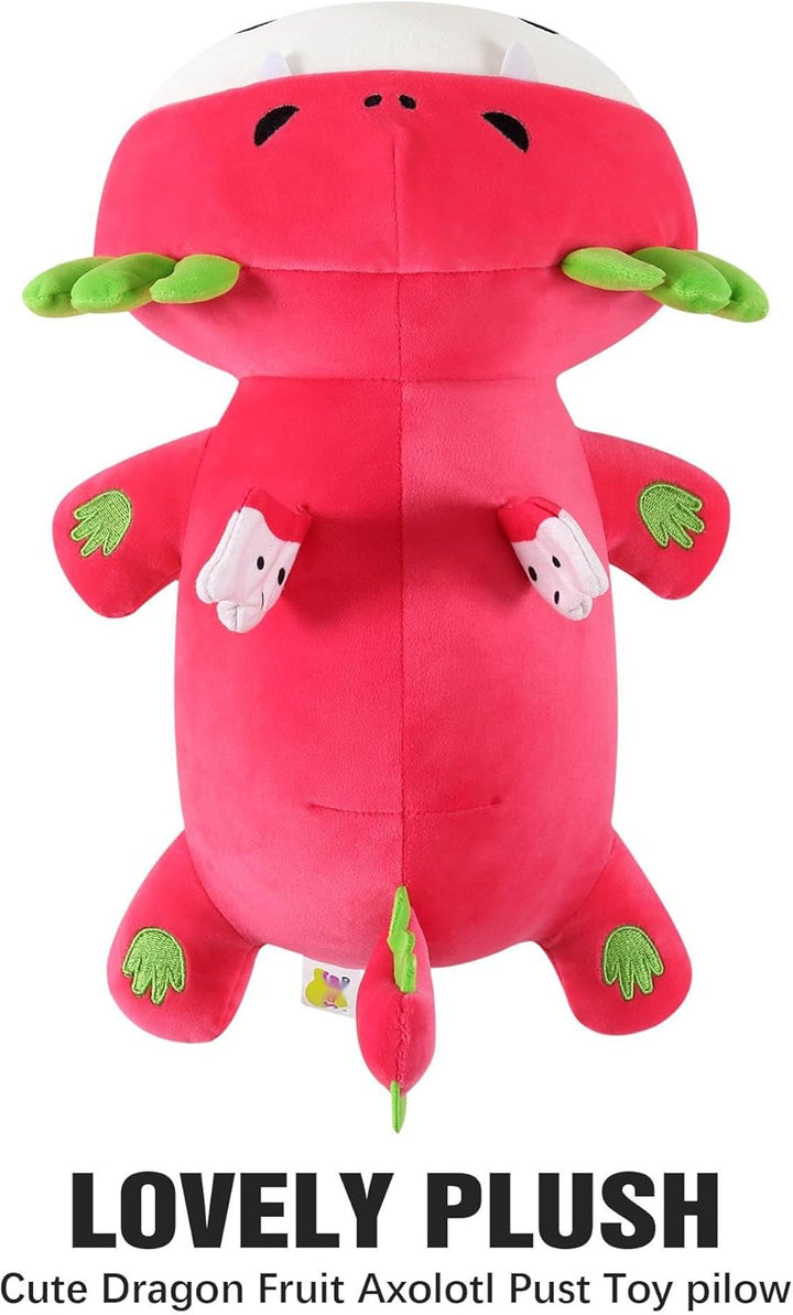 shownicer Plüschtier Axolotl Kuscheltier Stofftier Kawaii Axolotl Plüsch, Axolotl Plüschkissen Spiel