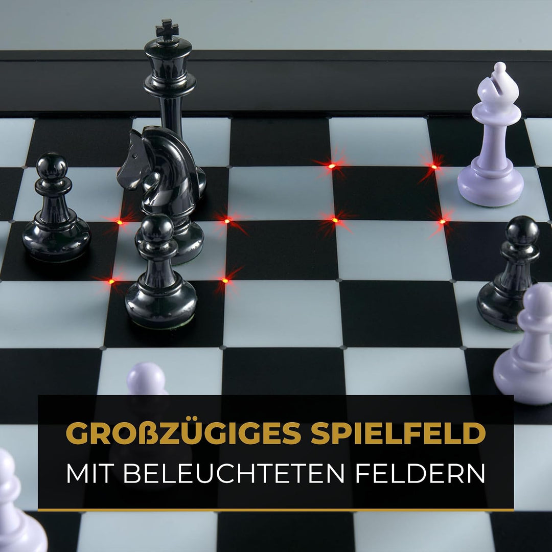 Millennium M831 The King Competition Schachcomputer – Benutzerfreundlich, für die ganze Familie &amp; Sc