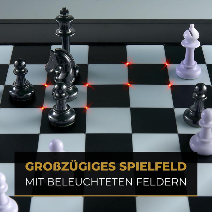 Millennium M831 The King Competition Schachcomputer – Benutzerfreundlich, für die ganze Familie &amp; Sc