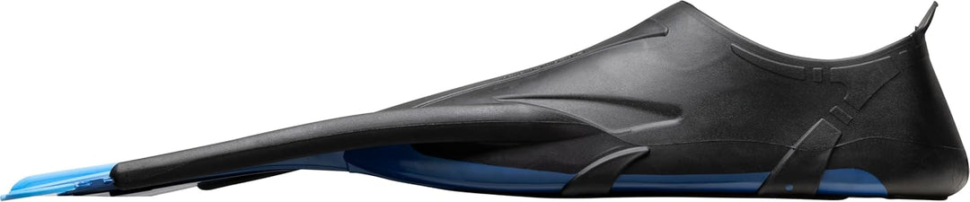 CRESSI Agua Short Fins - Self Adjusting Flossen für Schnorcheln, Schwimmen und Trainieren 35/36 Blau