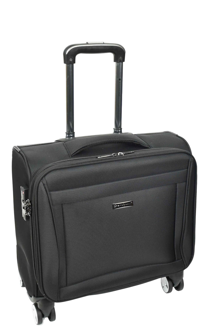 A1 FASHION GOODS Pilotenkoffer mit 4 Rädern, leicht, TSA-Schloss, Kabinengrösse, Reise-Business-Tasc