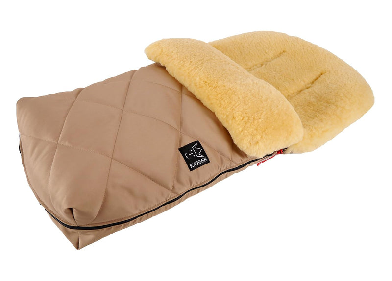 Lammfell Fusssack Natura, sand 1 Stück (1er Pack) Sand, 1 Stück (1er Pack) Sand