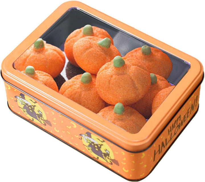 Generisch Halloween Keksdose Metall-Aufbewahrungsdose mit Deckel | Bonbonbehälter für Halloween Part