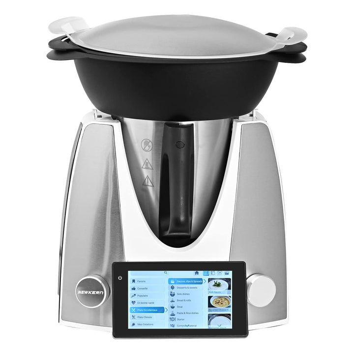 NewKern KE-7001, Mixer, Küchenmaschinen, Multifunktionaler Küchenroboter mit geführten Rezepten, 12