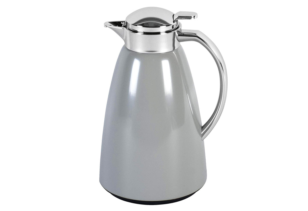 Emsa Campo Isolierkanne F4130100 | 1L Füllmenge | Quick Tip Verschluss | 100% dicht | 12h warm, 24h