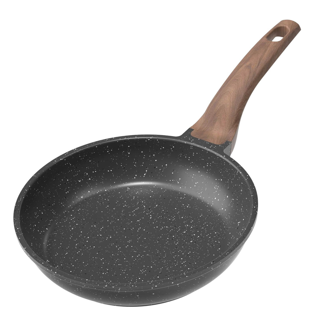 YASHE Bratpfanne mit Antihaftbeschichtung, 20 cm, Pfanne mit Granitbeschichtung für Eier, Pfannkuche