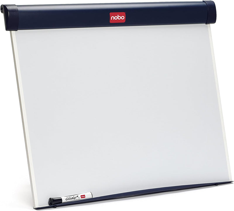 Nobo Barracuda 1902267 Tisch-Flipchart (magnetisch, mit B1 Flipchartblock und Boardmarker, 675 x 550