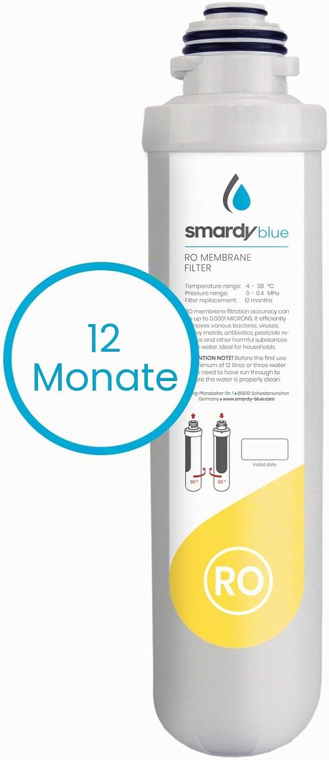 smardy blue 3in1 Ersatzfilter Set für Osmoseanlage zagora - Wechselintervall alle 12 Monate Filterse