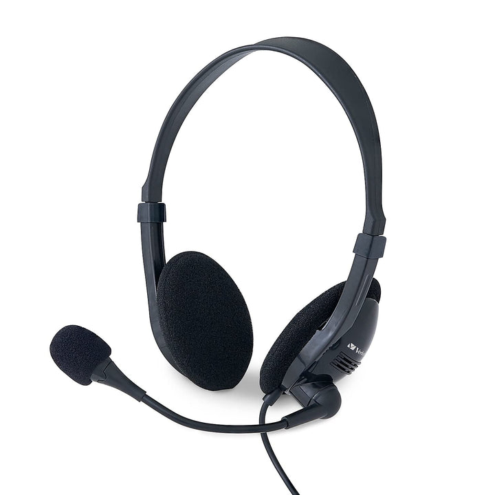 Verbatim Stereo-USB-Headset mit Mikrofon und Inline-Fernbedienung Stereo mit Inline-Fernbedienung, S