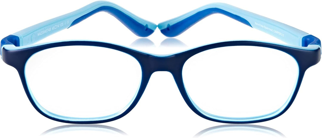 NANOVISTA Unisex Kinder Sonnenbrille 44 Bicolor Marino Mate/Azul, 44 Bicolor Marino Mate/Azul