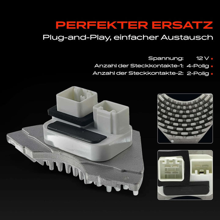 Gebläseregler Vorwiderstand für S60 I S80 I TS XY V70 II P80_ SW XC70 Cross Country XC90 I 1998-2014