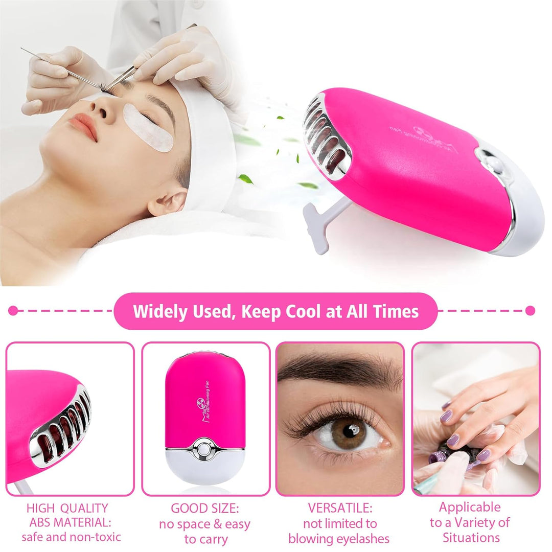 Wimpernverlängerungsreiniger, Wimpern-Mousse-Lash-Shampoo für Wimpernverlängerungen, USB-Mini-Ventil