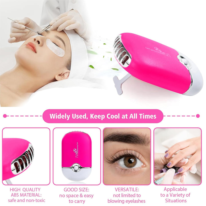 Wimpernverlängerungsreiniger, Wimpern-Mousse-Lash-Shampoo für Wimpernverlängerungen, USB-Mini-Ventil