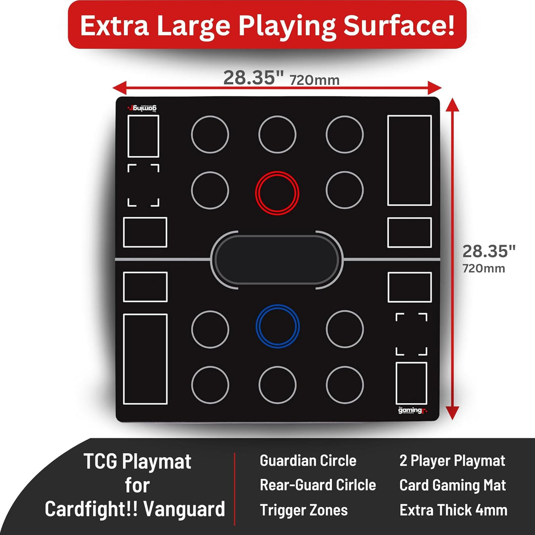 Die Gaming Mat Company 2-Spieler CARDFIGHT!! Vanguard Spielmatten für Vanguard TCG Karten - Deluxe 7