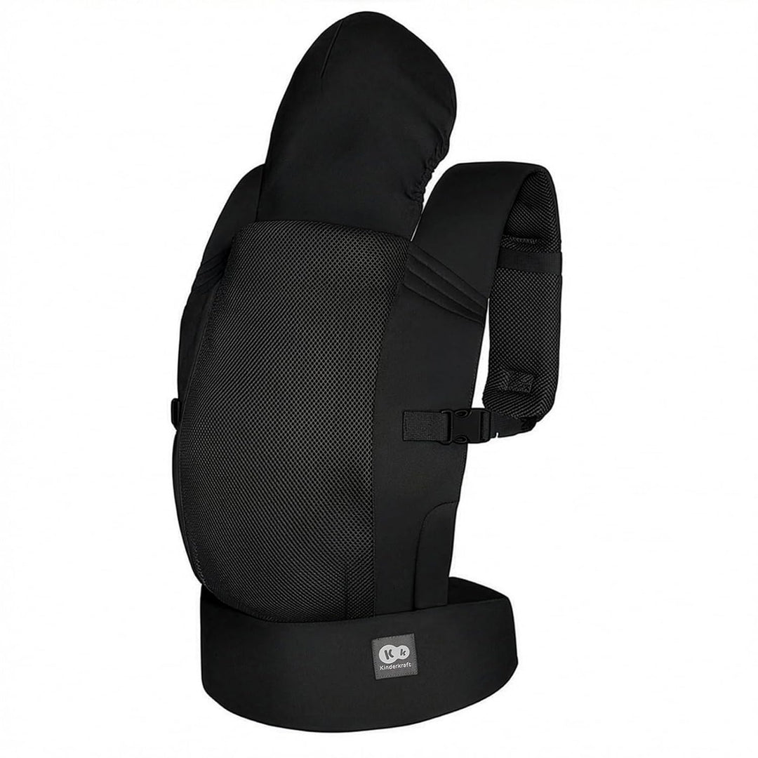 Kinderkraft ergonomische Babytrage CARRYBEE ab 3 Monaten bis 20 kg, verstellbar, feste Kapuze, aus B