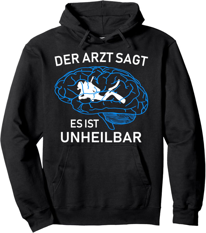 Tauchen lustiges Design der Arzt sagt es ist unheilbar Pullover Hoodie