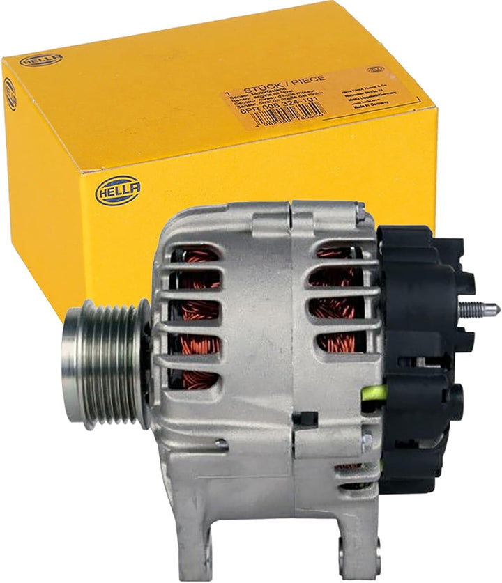 HELLA - Generator/Lichtmaschine - 14V - 125A - für u.a. Renault Laguna II (BG0/1_) - 8EL 012 429-221