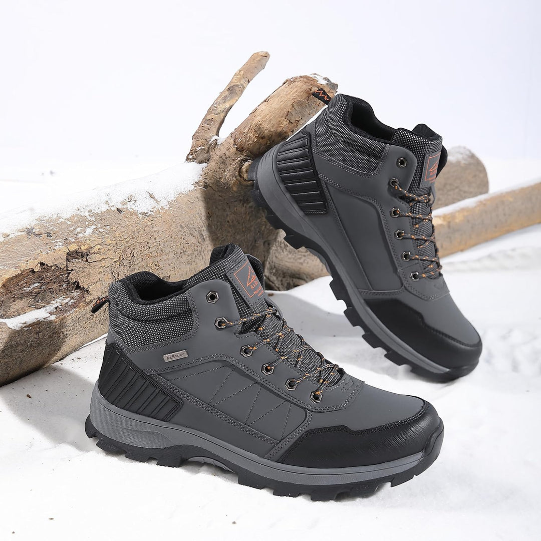 ARRIGO BELLO Winterschuhe Herren Winterstiefel Wanderstiefel Trekking Stiefel Gefüttert Warm Rutschf