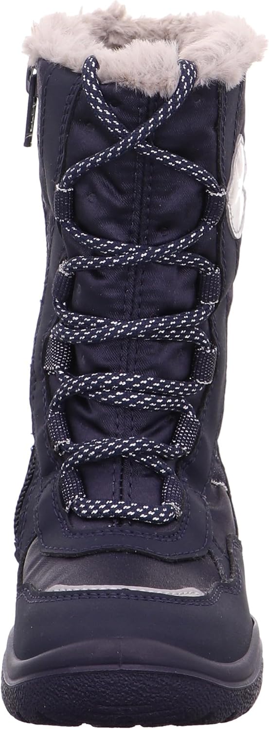 Superfit Mädchen Crystal Warm Gefütterte Gore-tex Schneestiefel 25 EU Blau 8000, 25 EU Blau 8000