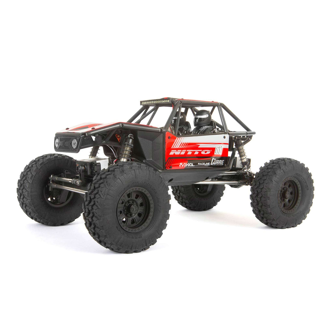 Axial AXI03022BT2 1/10 Capra 1.9 4WS Unlimited Trail Buggy RTR, Black, Mehrfarbig