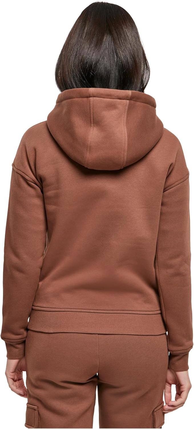 Urban Classics Damen Ladies Organic Hoody Kapuzenpullover 3XL Bark, 3XL Bark