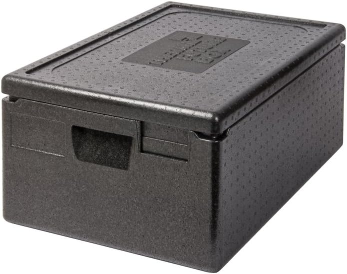 Thermo Future Box GN 1/1 Premium Thermobox Kühlbox, Transportbox Warmhaltebox und Isolierbox mit Dec